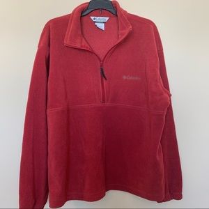 Columbia Red Fleece Men’s XL